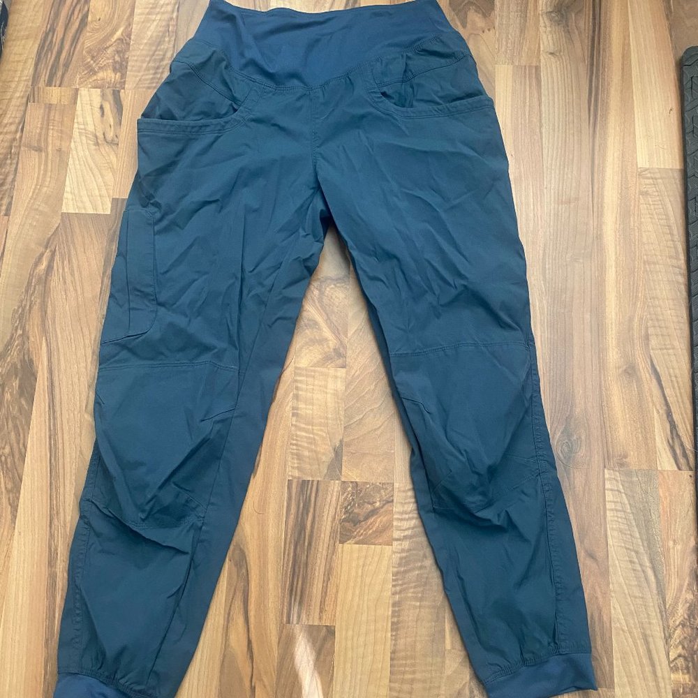 Prana Navy Ankle Cropped Pants